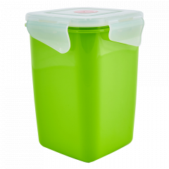 Universal container "Fiesta" deep 1L. (olive / transparent)