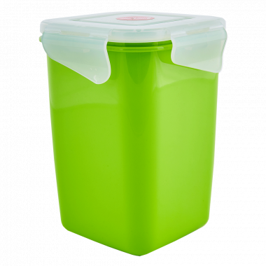 Universal container "Fiesta" deep 1L. (olive / transparent)