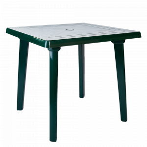 Square table (wholesale from 35pcs.) (green)