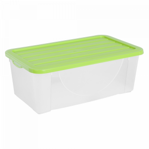Storage box with lid  6L. (olive)
