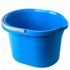 Pail for cleaning 15L. (light blue)