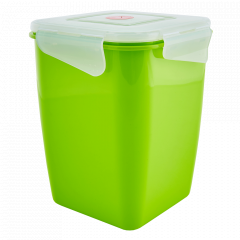 Universal container "Fiesta" deep 2L. (olive / transparent)
