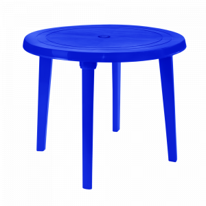 Round table "Modern" (dark blue)