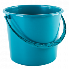Round pail 10L. (turquoise)