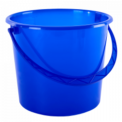Round pail 10L. (blue)