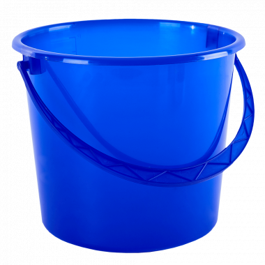 Round pail 18L. (blue)