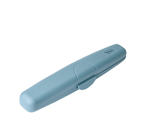 Travel tooth brush case (gray blue)