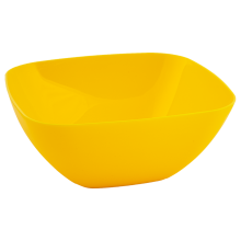 Salad bowl 120x120x55mm (dark yellow)