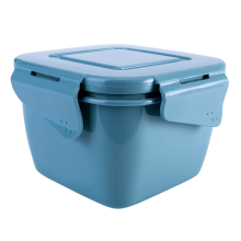 Universal container "Fiesta" square 0,45L (gray blue)