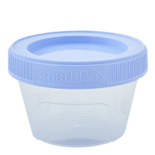 Container "Smart Box" round 0,2L (transparent / lilac)