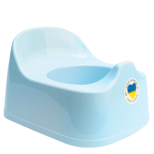 Children's chamber pot "Malyatko" (ice blue)