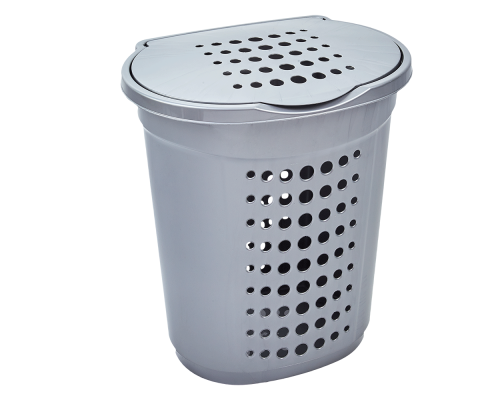 Laundry bin 60L (gray)