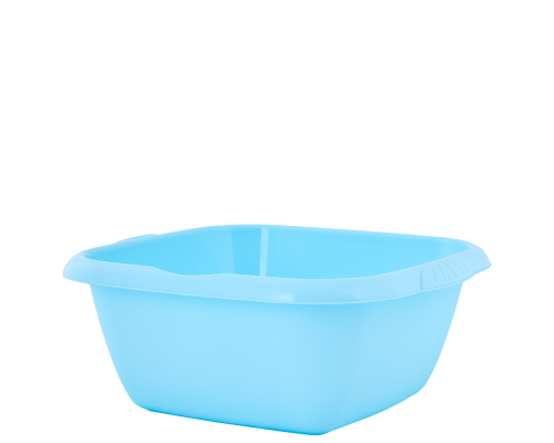 Square basin "Euro" 12L (ice blue)