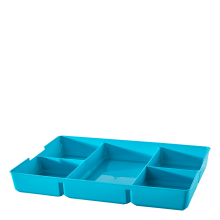 Organizer for containers 5,5L and 11,7L (turquoise)