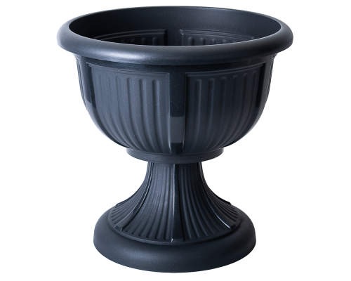 Flowerpot "Leon" with tray 51cm (granite)