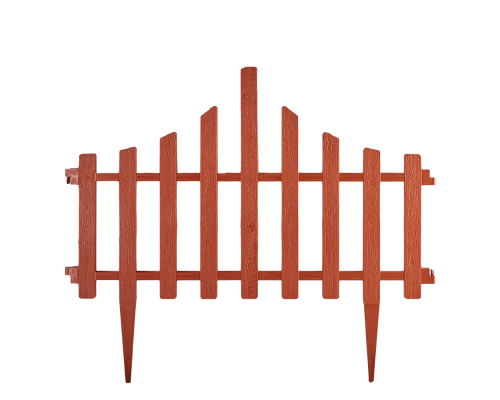 Set for lawn fence "Fence" (terracotta)