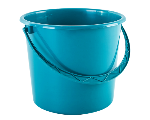 Round pail 14L (turquoise)