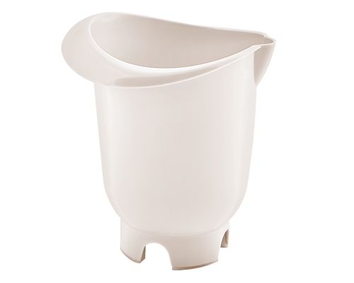 Bowl for mixer 1L (white rose)