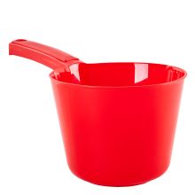 Small dipper with a spout 1L (red)
