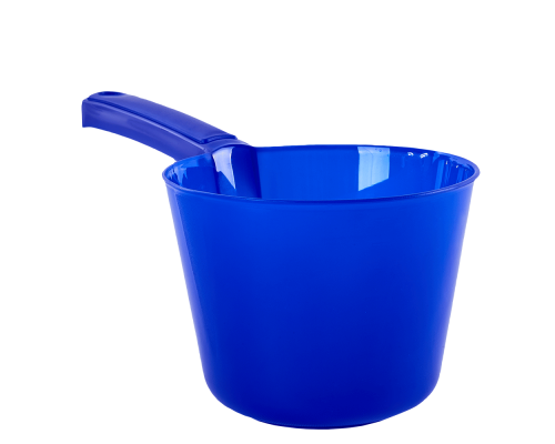 Small dipper with a spout 1L (blue)