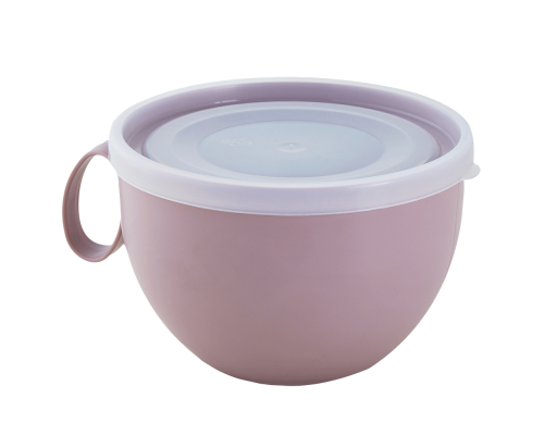 Cup with lid 0,5L (freesia / transparent)