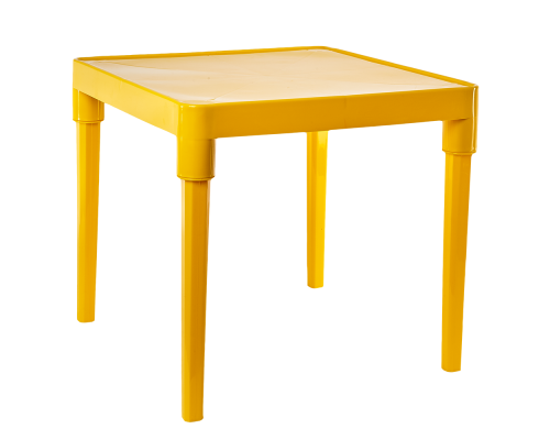 Children's table (dark yellow)