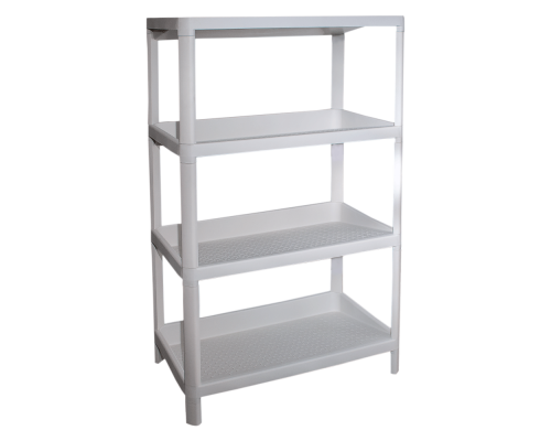 Shoe racks of 4 sections (white rose)