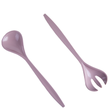 Fork and spoon for salad (freesia)