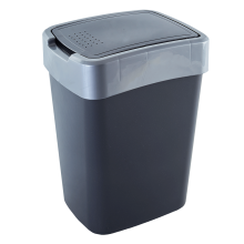 Garbage bin Euro 10L (granite / gray)