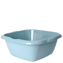 Square basin "Euro" 9L (gray blue)