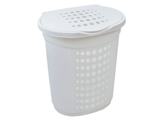 Laundry bin 60L (white)