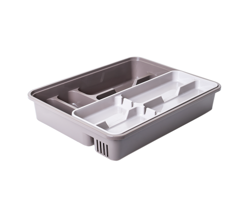 Cutlery tray with insert (cappuccino / cocoa)