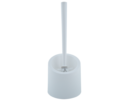 Toilet brush with stand "Aqua" (white)