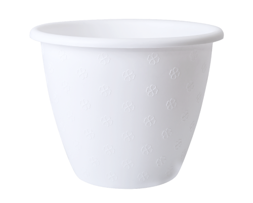 Flowerpot "Verona" 15x11,5cm (white)