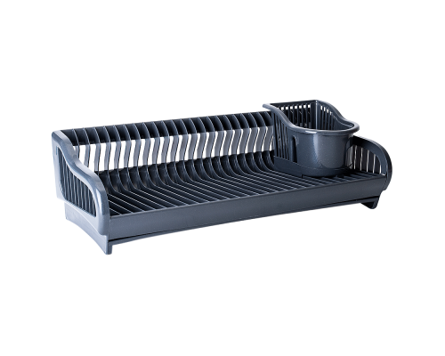 Dish drainer "2 in 1" 53x23x19cm (granite)