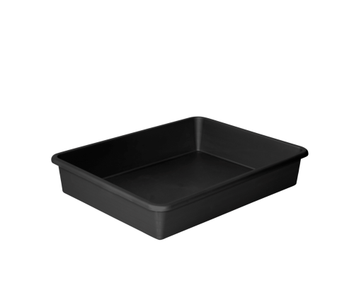 Tray for seedlings 33x25,8x6cm (black)