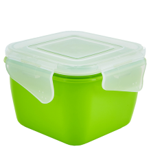 Universal container "Fiesta" square 0,45L (olive / transparent)
