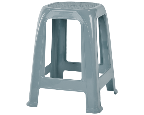 Stool "Pif" (gray blue)