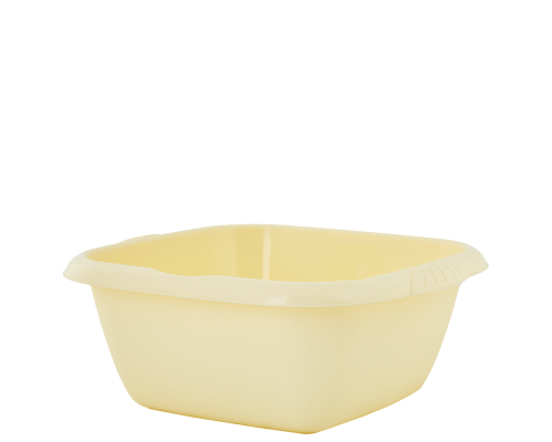 Square basin "Euro" 9L (yellow)