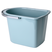 Rectangular pail 14L (gray blue)