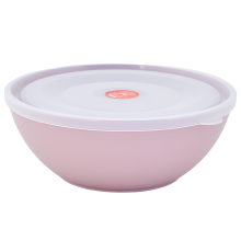 Bowl with lid 0,8L (freesia / transparent)
