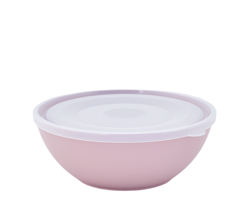 Bowl with lid 0,8L (freesia / transparent)