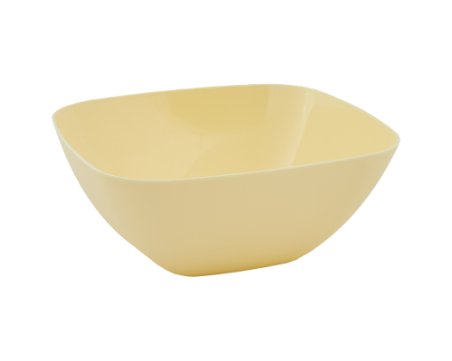 Salad bowl 180x180x75mm (yellow)