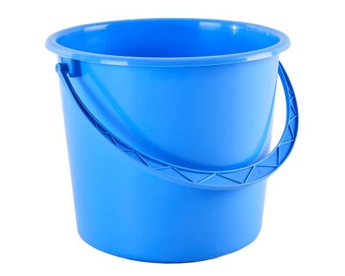 Round pail 14L (light blue)