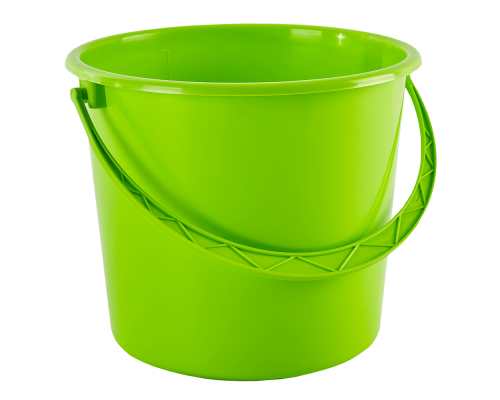 Round pail 14L (olive)