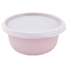 Kitchen bowl with lid 3,75L (freesia / transparent)