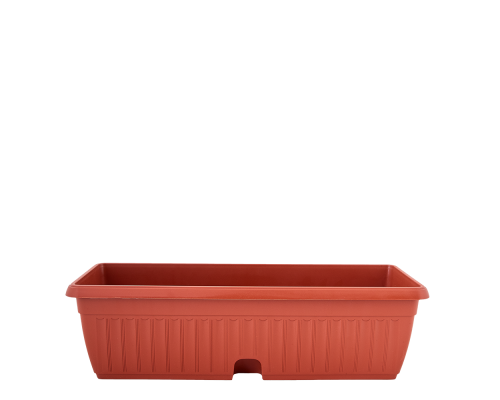 Flowerpot "Terra" balcony 50x19cm (terracotta)