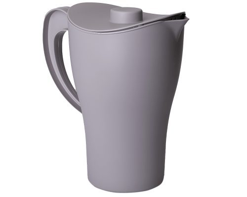 Pitcher with lid (cocoa)