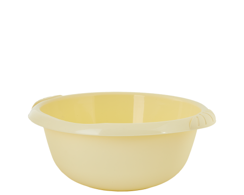 Round basin "Euro" 14L (yellow)