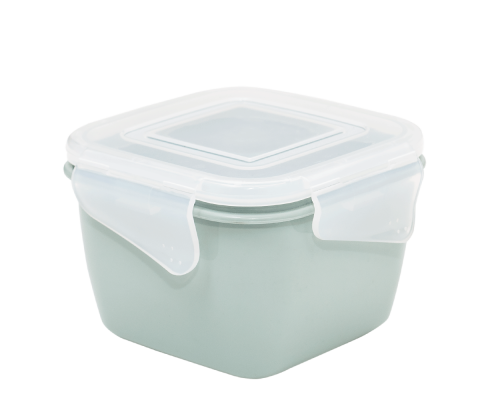 Universal container "Fiesta" square 0,45L (segebrush / transparent)